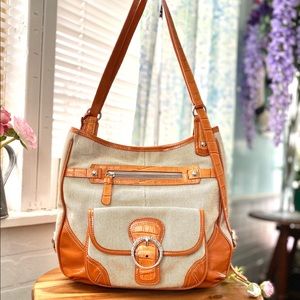 🌟HP🌟 BRIGHTON Vintage Orange Shoulder Bag